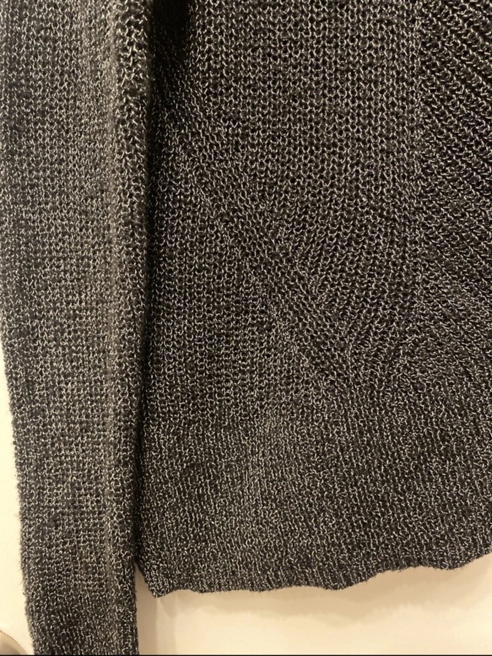 💐2 for $25 Roots Heathered Charcoal Knit Crewneck Sweater - Picture 6 of 7
